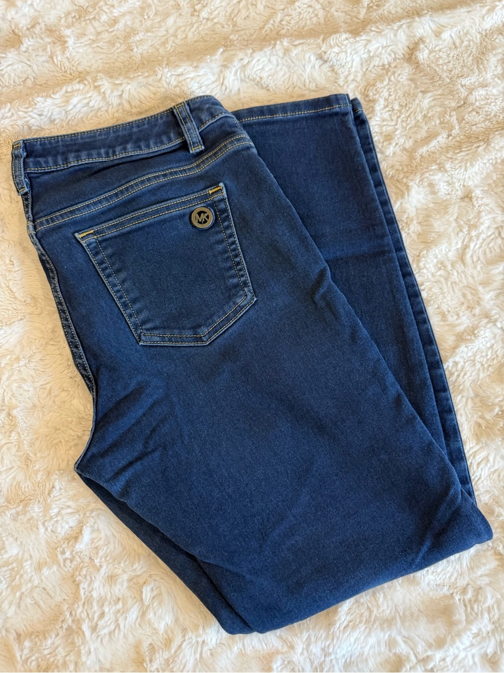 Michael Kors Women's Dark Indigo Skinny Jeans- Izzy Skinny